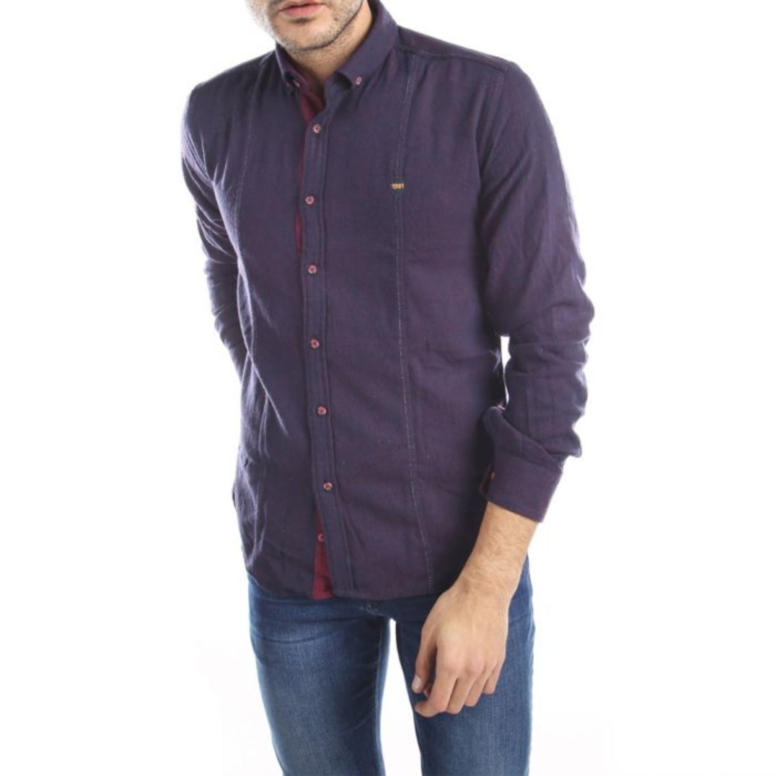 Men's Bordeaux Joey Shirt