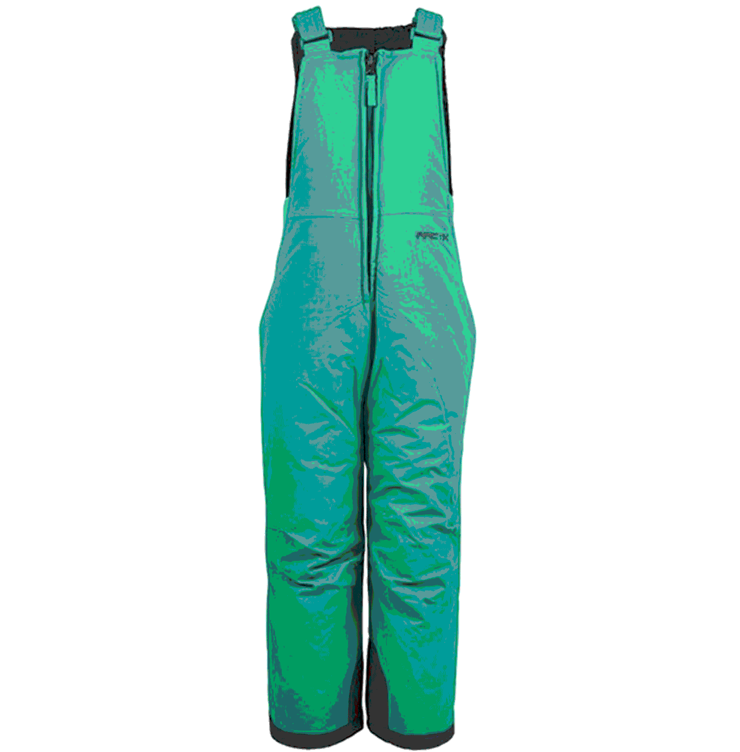 Girls Green Kingfisher Ski Bib Overalls