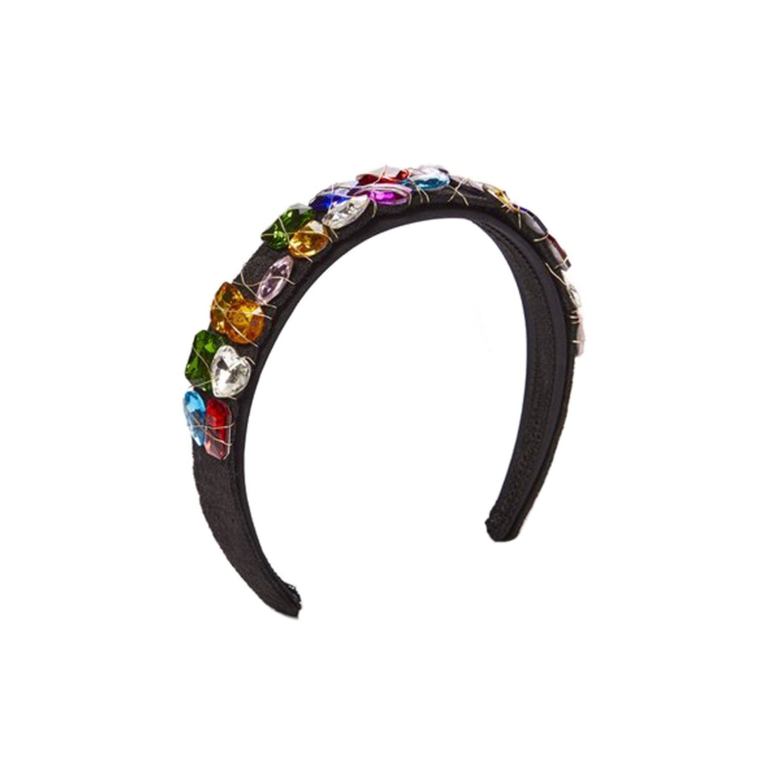 Pink & Blue Rhinestone Headband