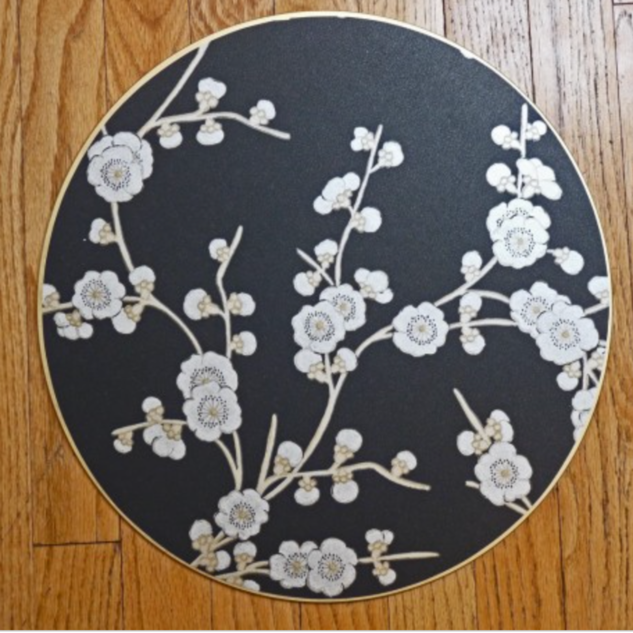Blossom in Black Placemat