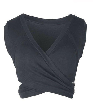 Crossover Crop Top