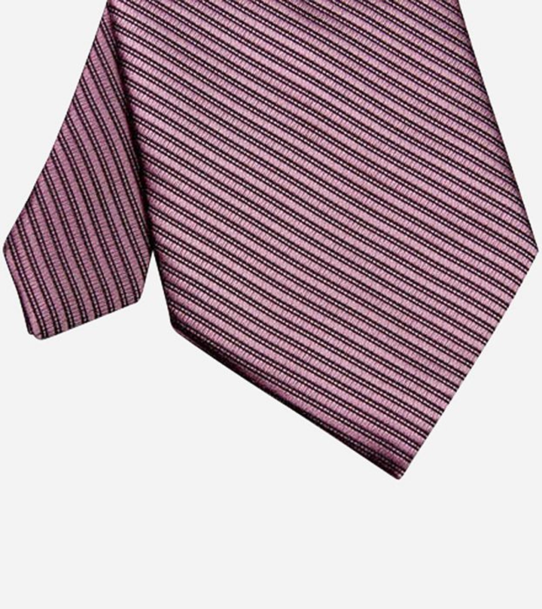 Red & Black Silk Necktie