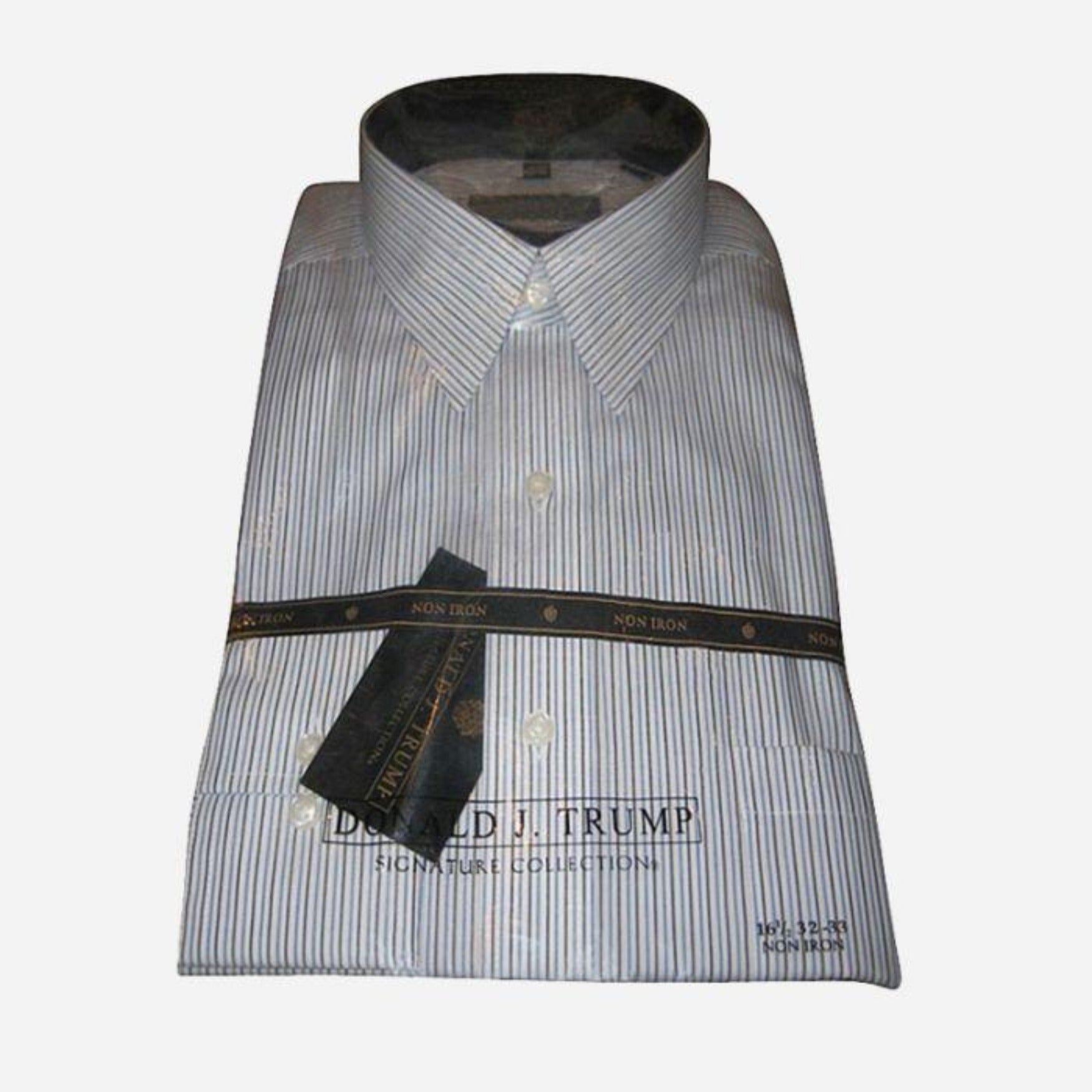 Blue & Grey Pin Stripe Silk Shirt