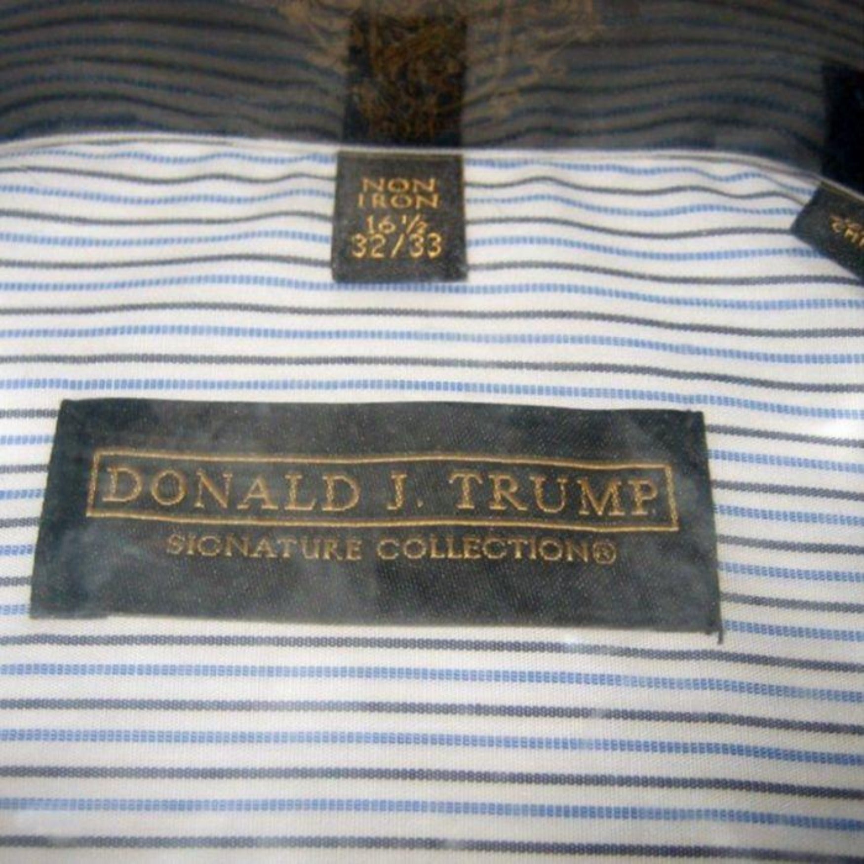 Blue & Grey Pin Stripe Silk Shirt