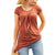 Women Brown Pleated Top