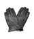 Men's Black Leather Touchscreen Gloves