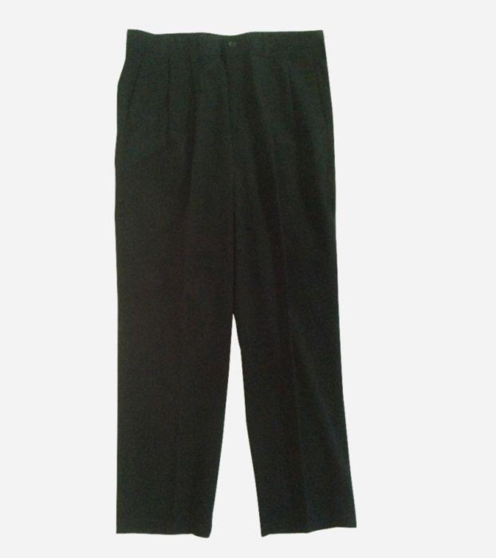 Black Pleated Men's Pants