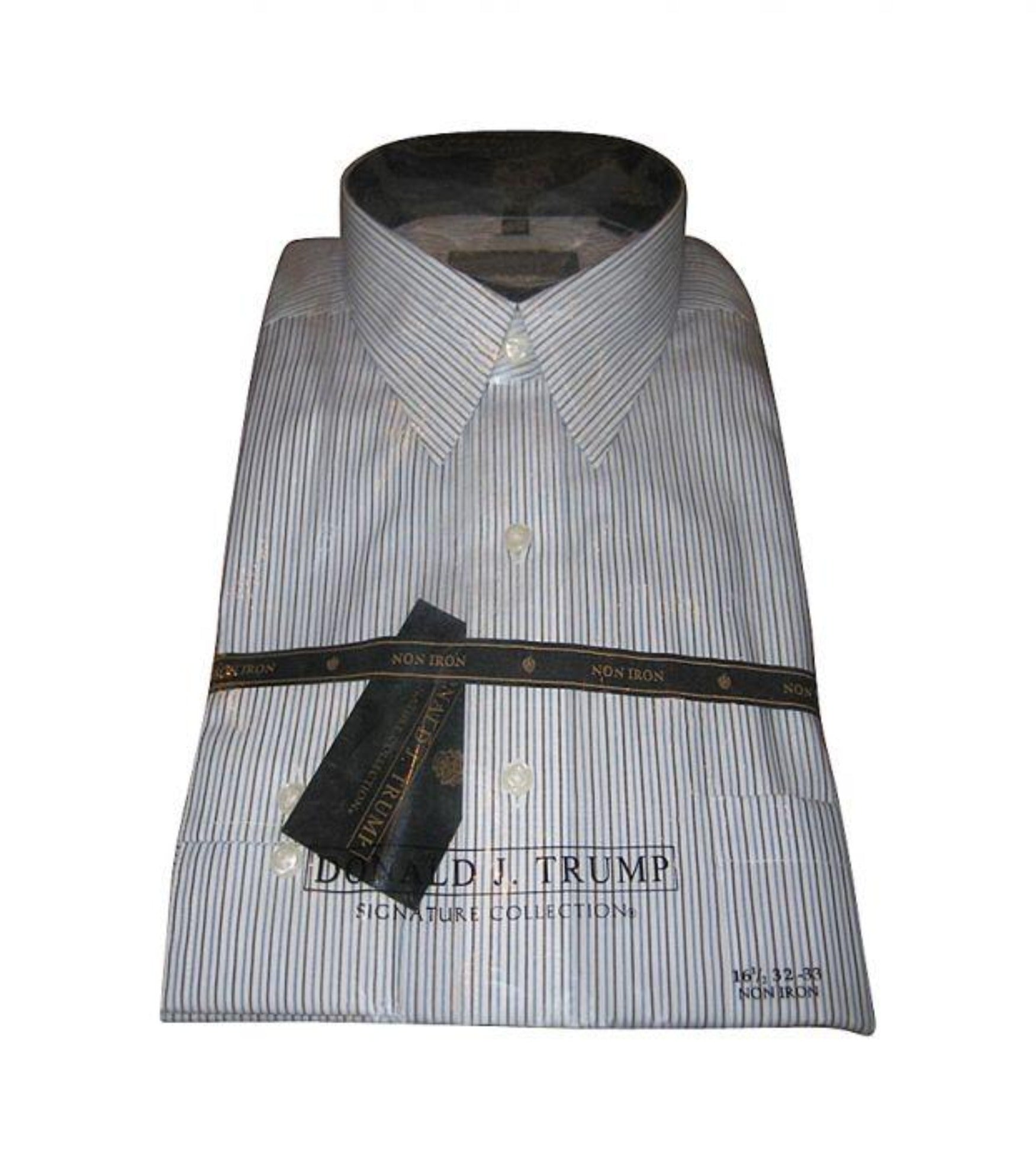 Blue & White Pin Stripe Silk Shirt