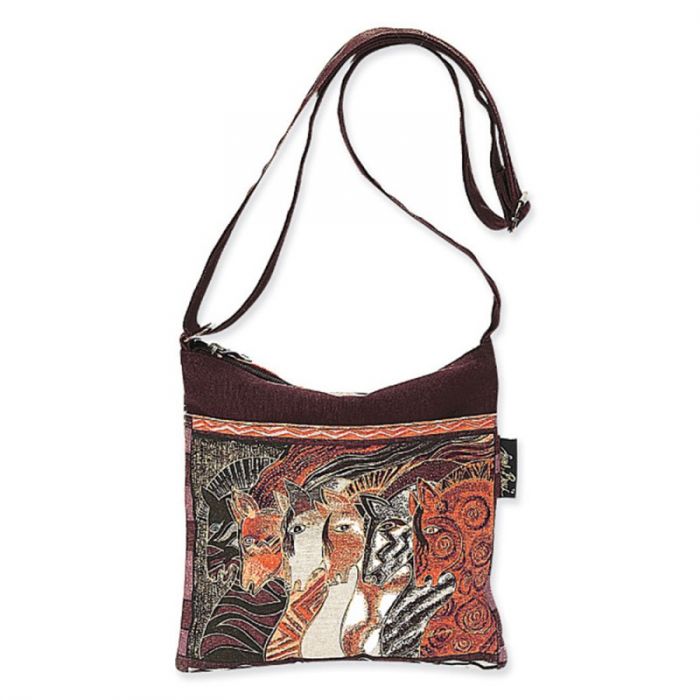 Orange Moroccan Mares Crossbody Bag