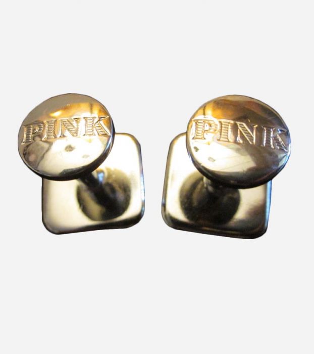 Square Silver Tone Cufflink