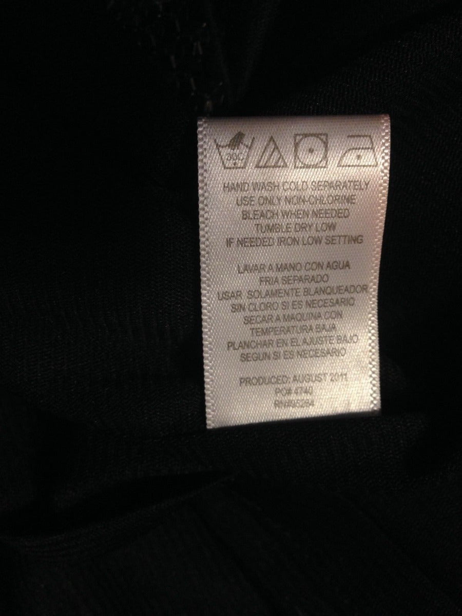 Black Dress Long Tunic Top