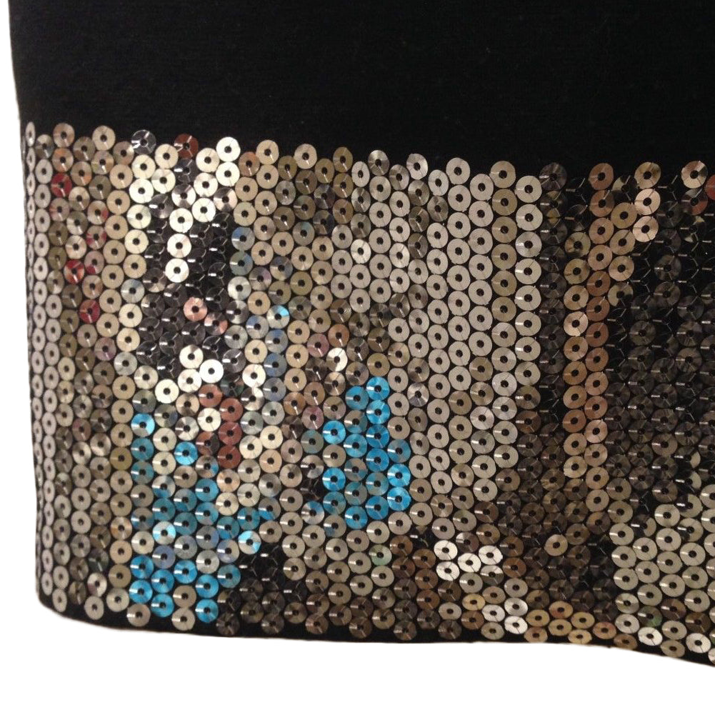 Black Dress Long Tunic Top