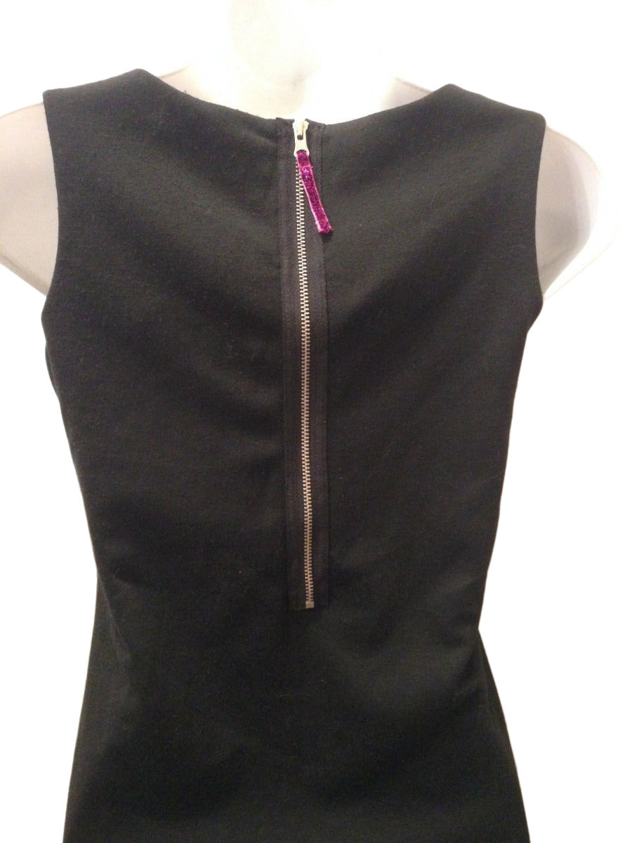 Black Dress Long Tunic Top