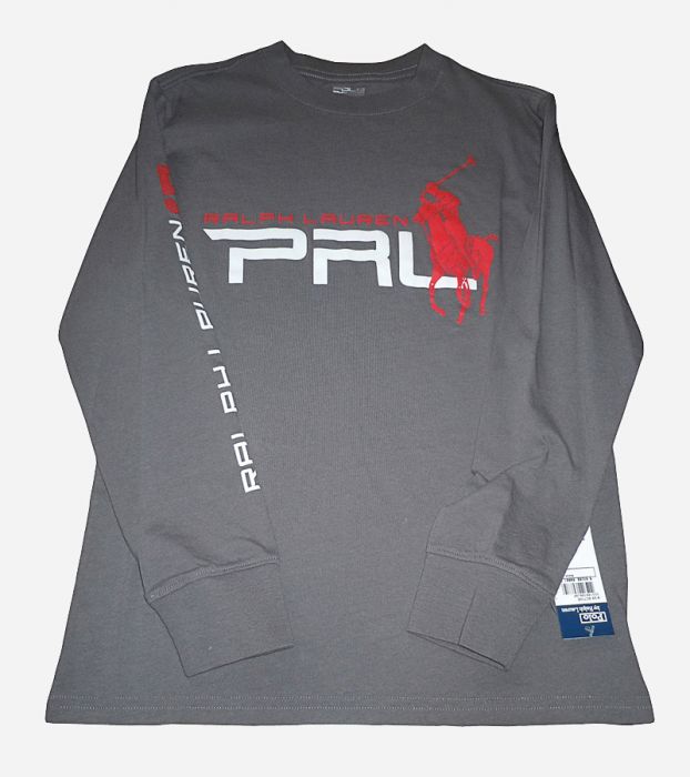 POLO BOYS LONG SLEEVE SHIRT