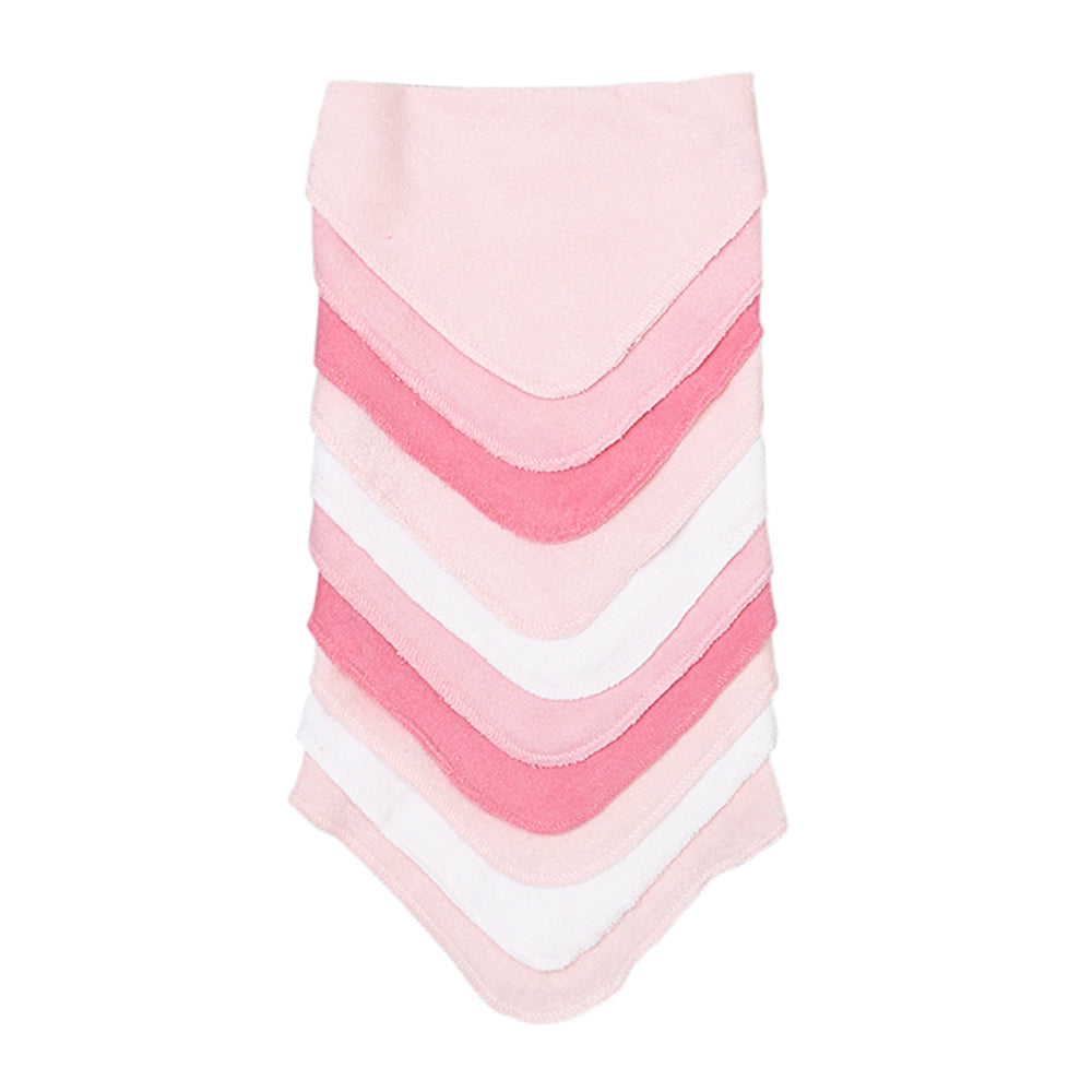 Baby Pink Washcloth Set of Ten